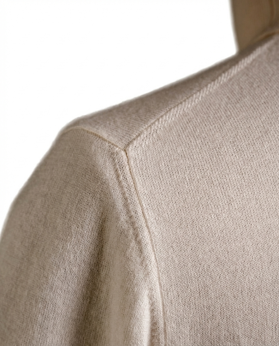 Rollkragenpullover Herren Weiss