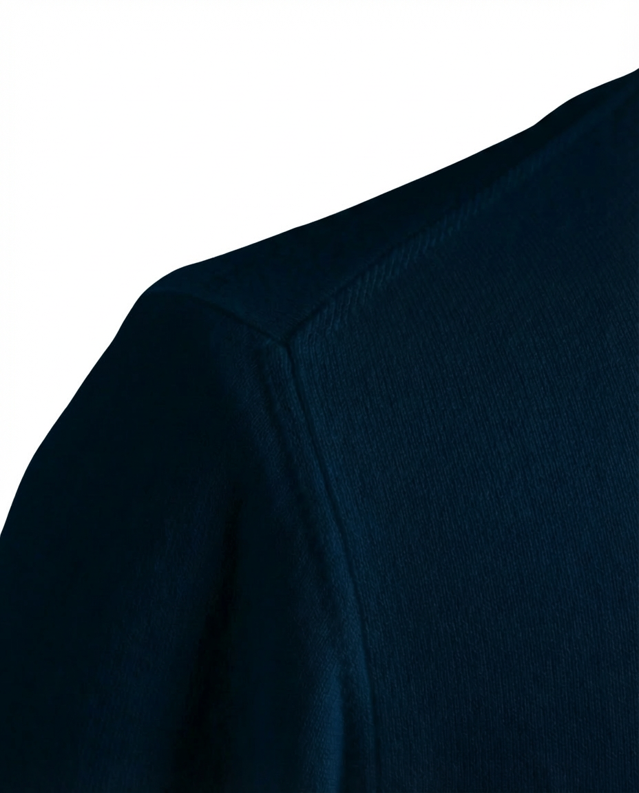 Rollkragenpullover Herren Blau